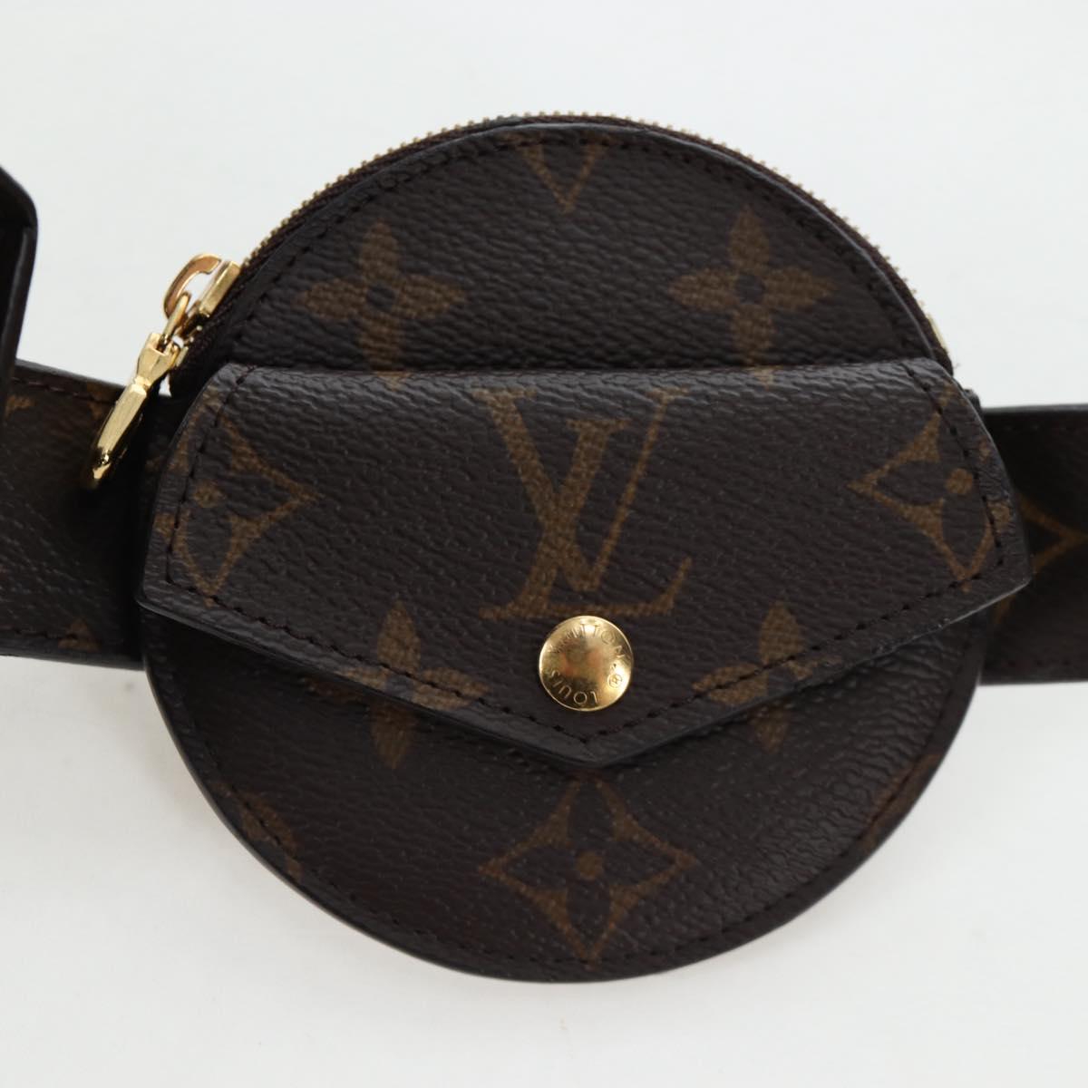 LOUIS VUITTON Monogram Ceinture Daily Waist Bag M0236 LV Auth 199062M