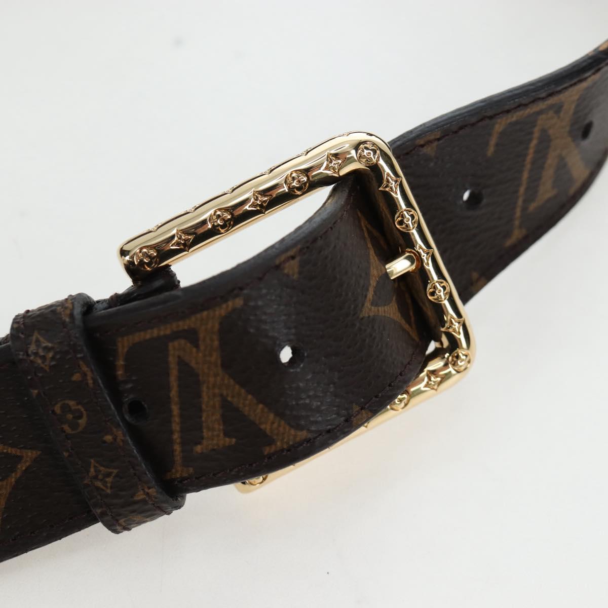 LOUIS VUITTON Monogram Ceinture Daily Waist Bag M0236 LV Auth 199062M