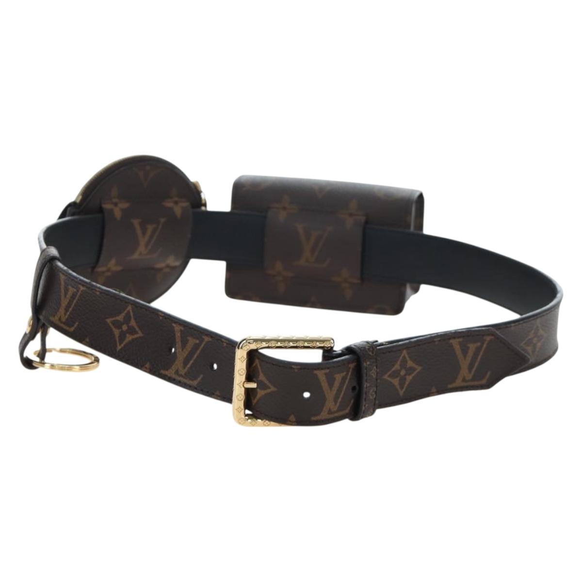 LOUIS VUITTON Monogram Ceinture Daily Waist Bag M0236 LV Auth 199062M