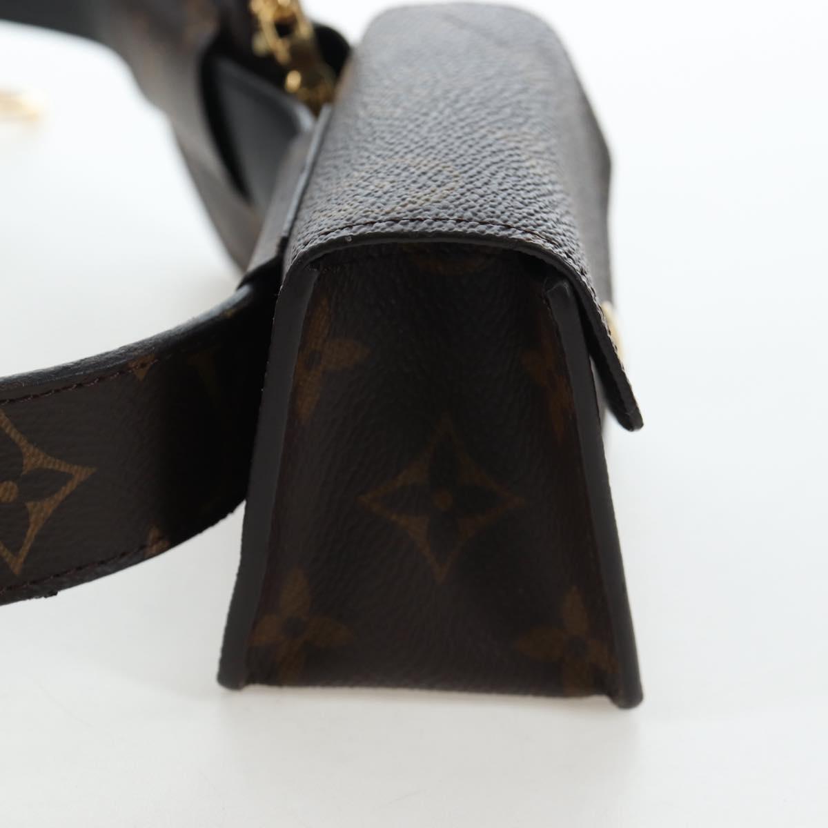LOUIS VUITTON Monogram Ceinture Daily Waist Bag M0236 LV Auth 199062M