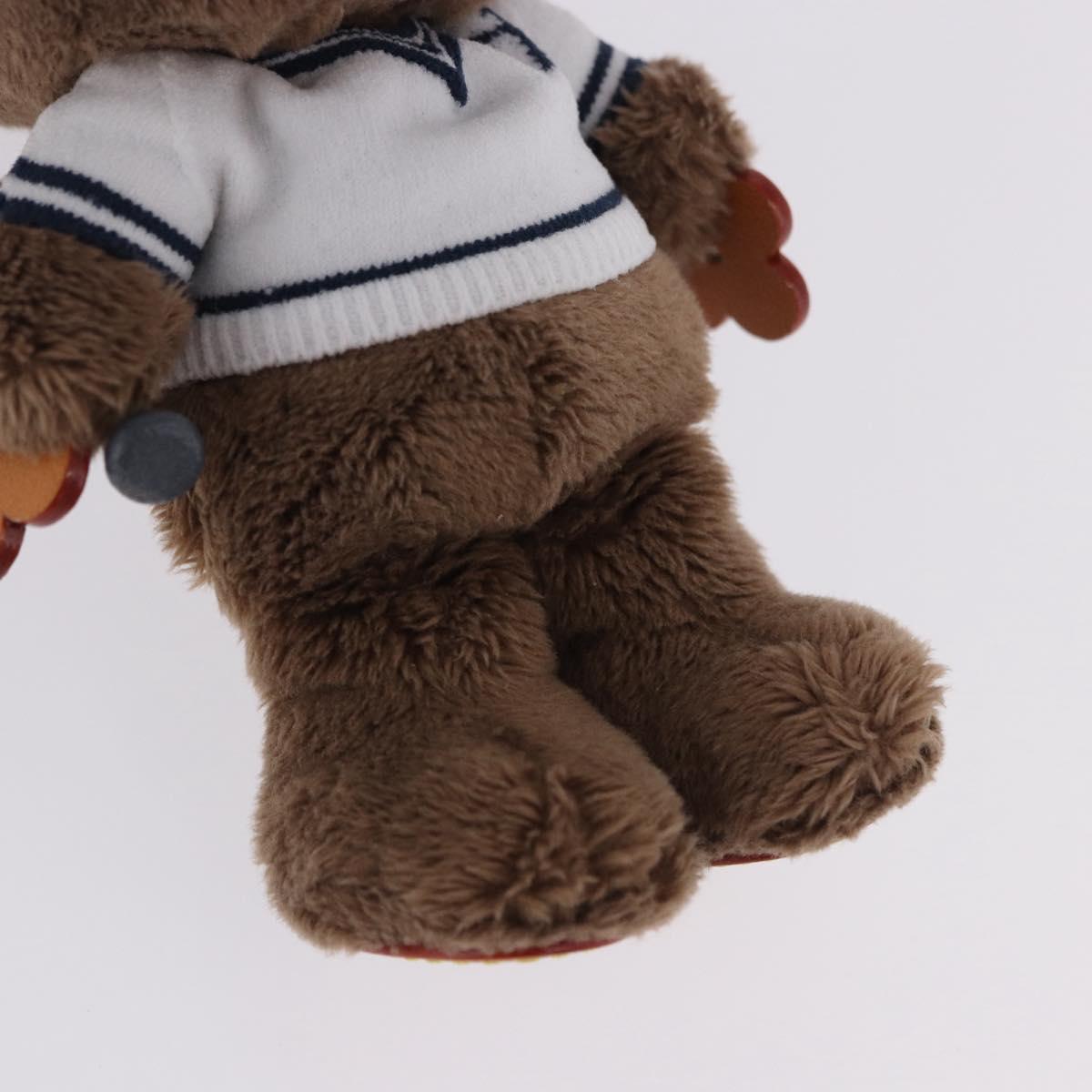 LOUIS VUITTON LV Louis Bear Cricket Bag Charm Fur Brown M03678 LV Auth 199080SAM