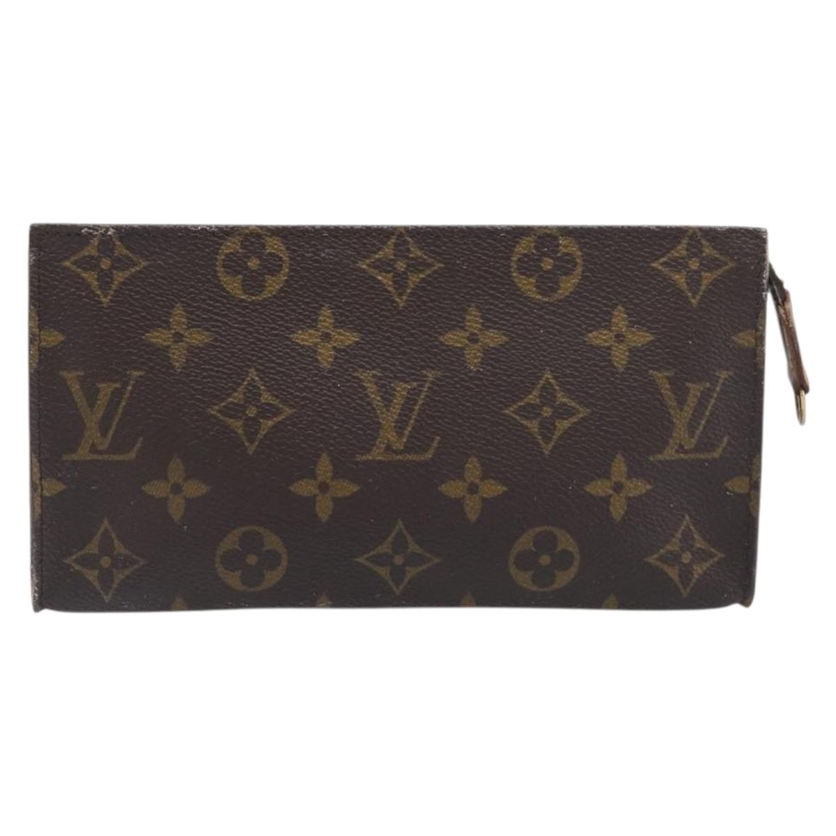 LOUIS VUITTON Monogram Bucket GM Accessory Pouch LV Auth 199081