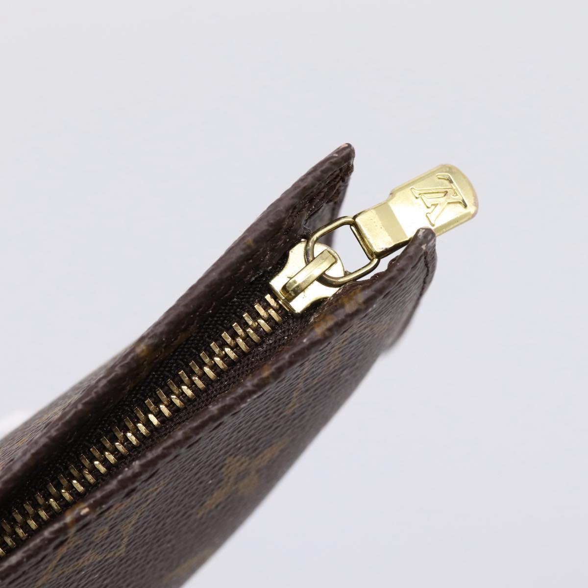 LOUIS VUITTON Monogram Bucket GM Accessory Pouch LV Auth 199082