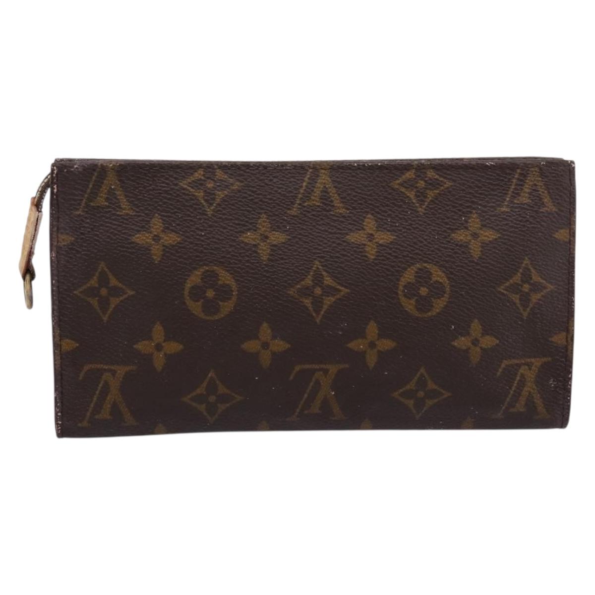 LOUIS VUITTON Monogram Bucket GM Accessory Pouch LV Auth 199082