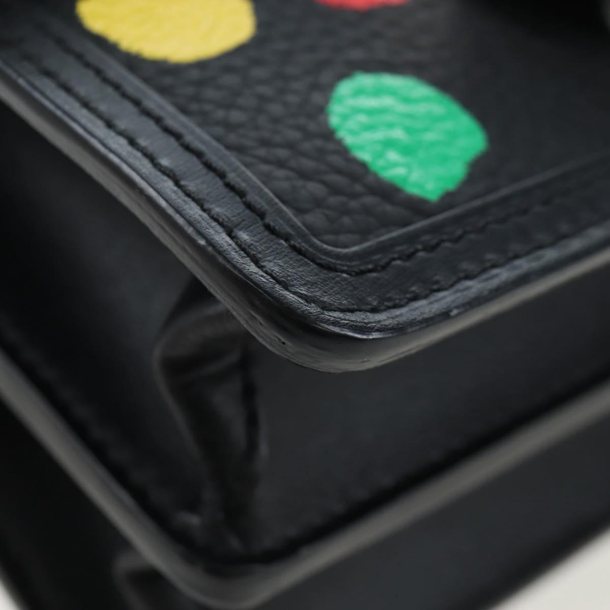 LOUIS VUITTON LVxYK Dauphine Mini Taurillon Clemence Black M21750 Auth 199094SM