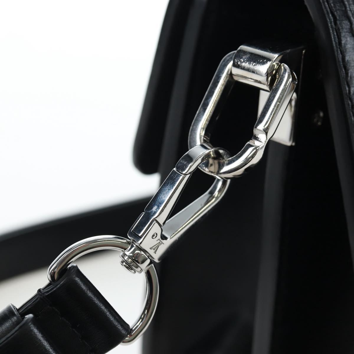 LOUIS VUITTON LVxYK Dauphine Mini Taurillon Clemence Black M21750 Auth 199094SM