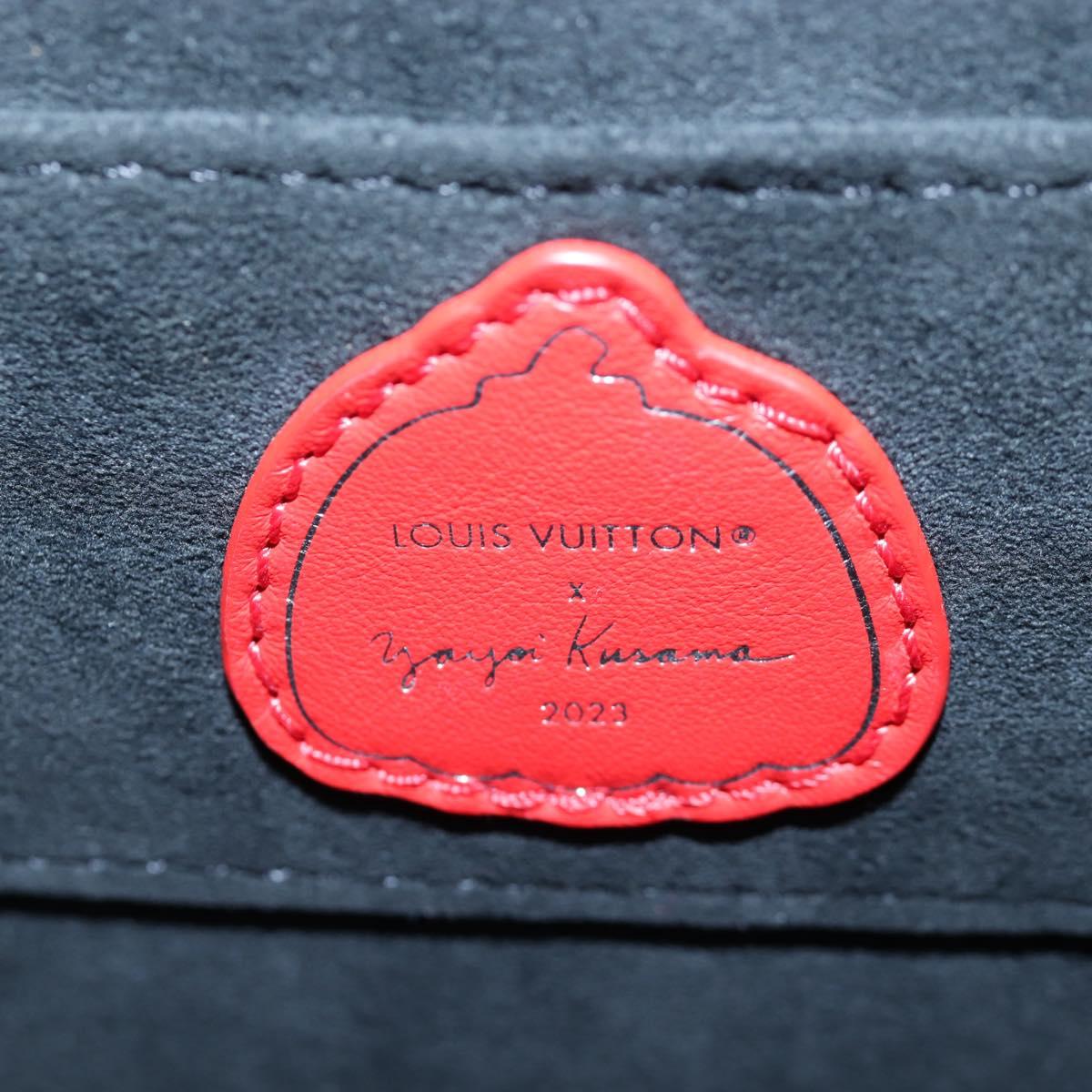 LOUIS VUITTON LVxYK Dauphine Mini Taurillon Clemence Black M21750 Auth 199094SM