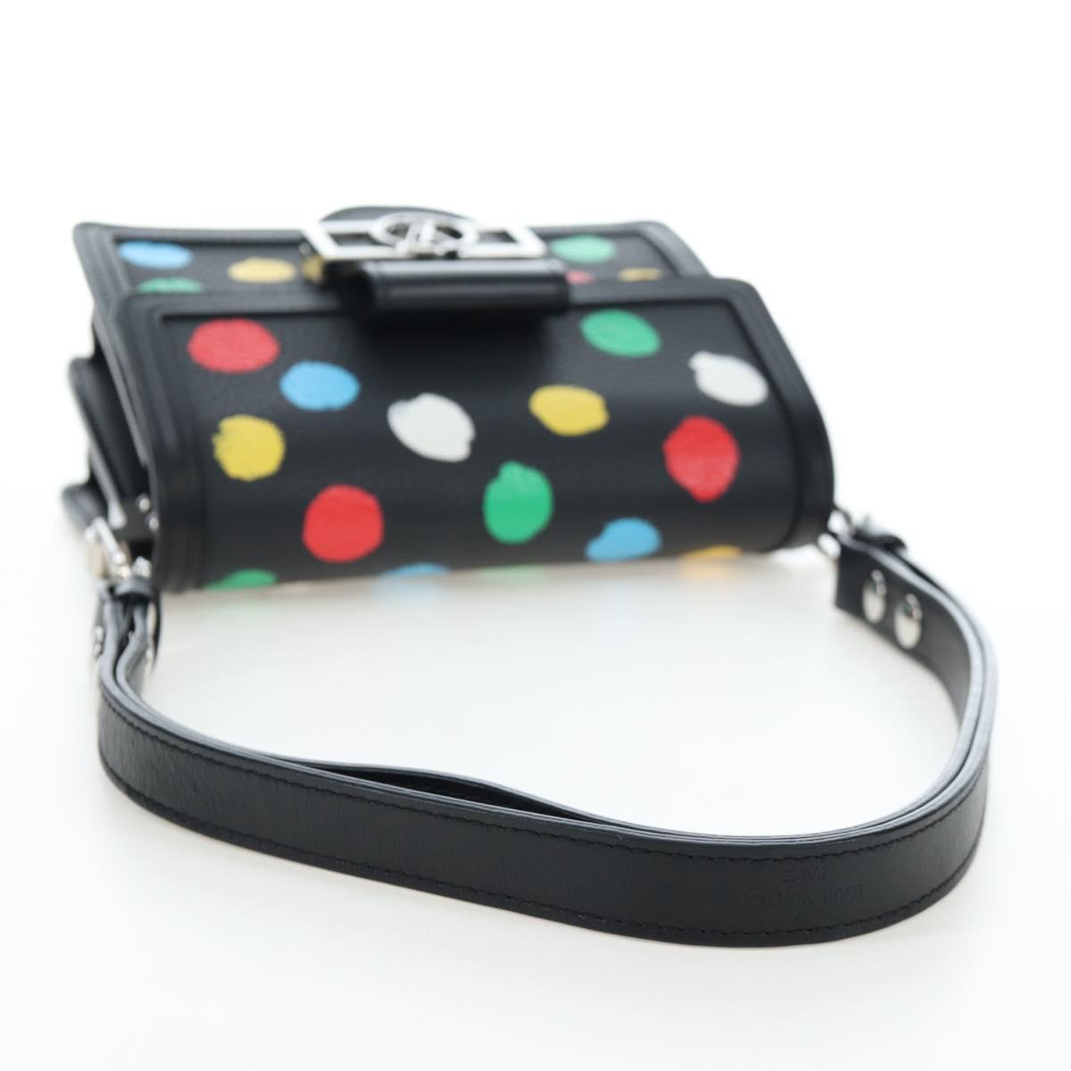 LOUIS VUITTON LVxYK Dauphine Mini Taurillon Clemence Black M21750 Auth 199094SM