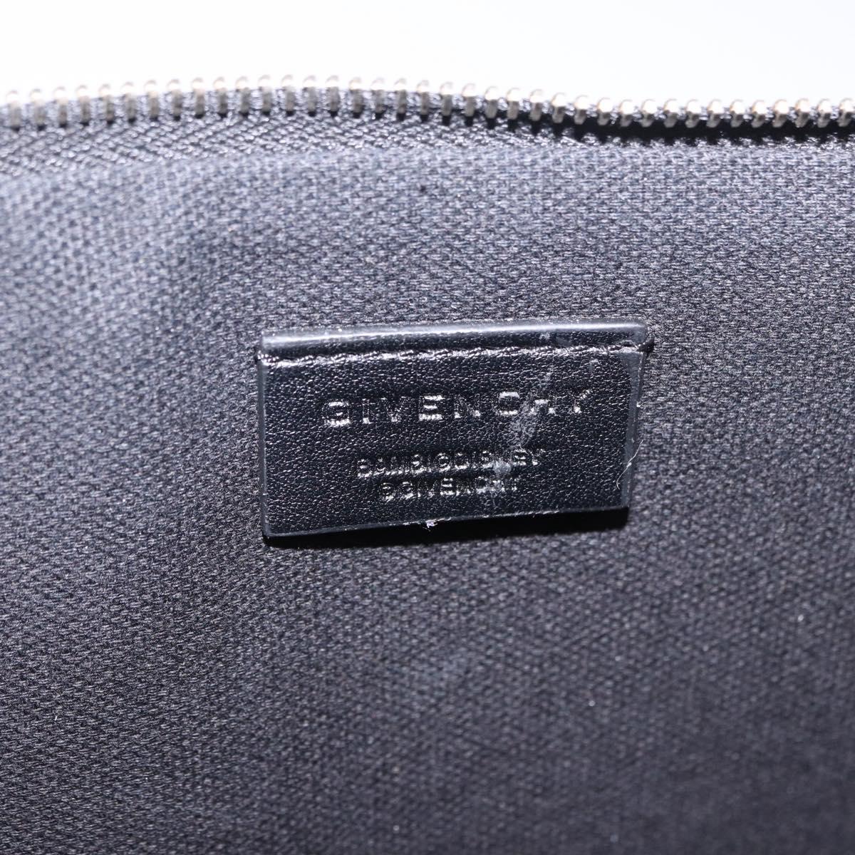 GIVENCHY Bambi Bag PVC Canvas Disney Collaboration Black Gold Auth 199101M
