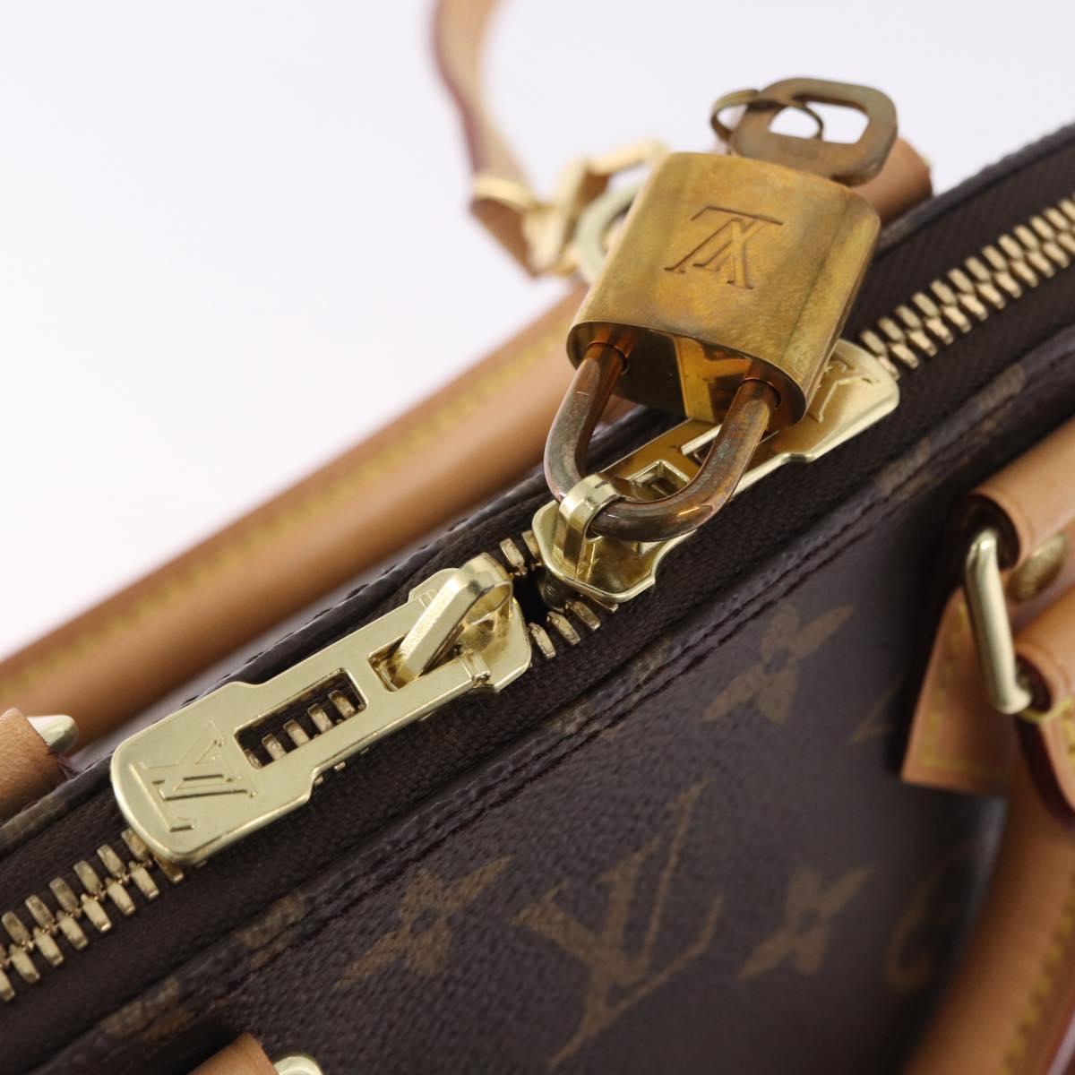 LOUIS VUITTON Monogram Alma BB Hand Bag 2way M53152 LV Auth 199102SAM
