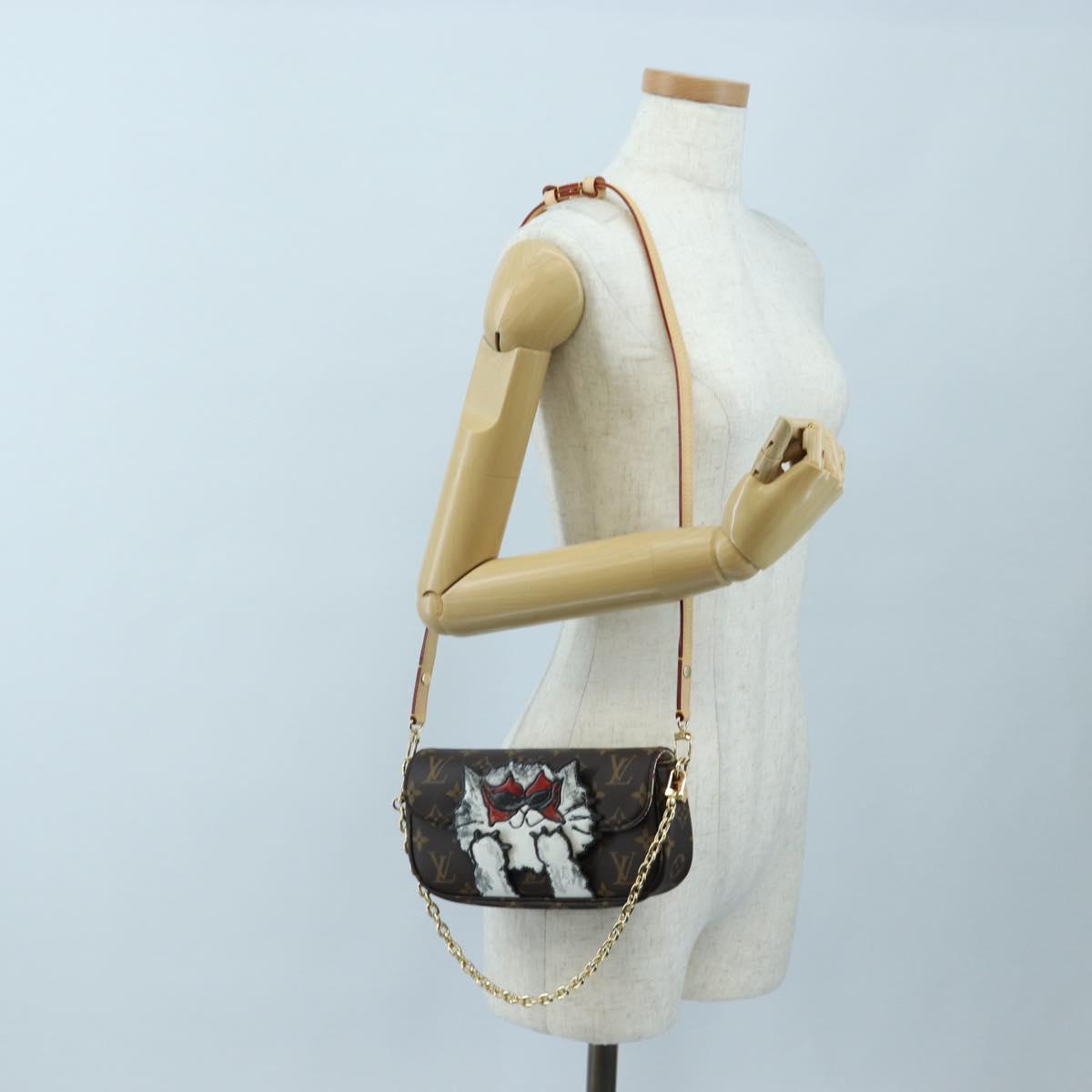 LOUIS VUITTON Monogram Wallet on Chain Ivy Shoulder Bag M15148 LV Auth 199104SM