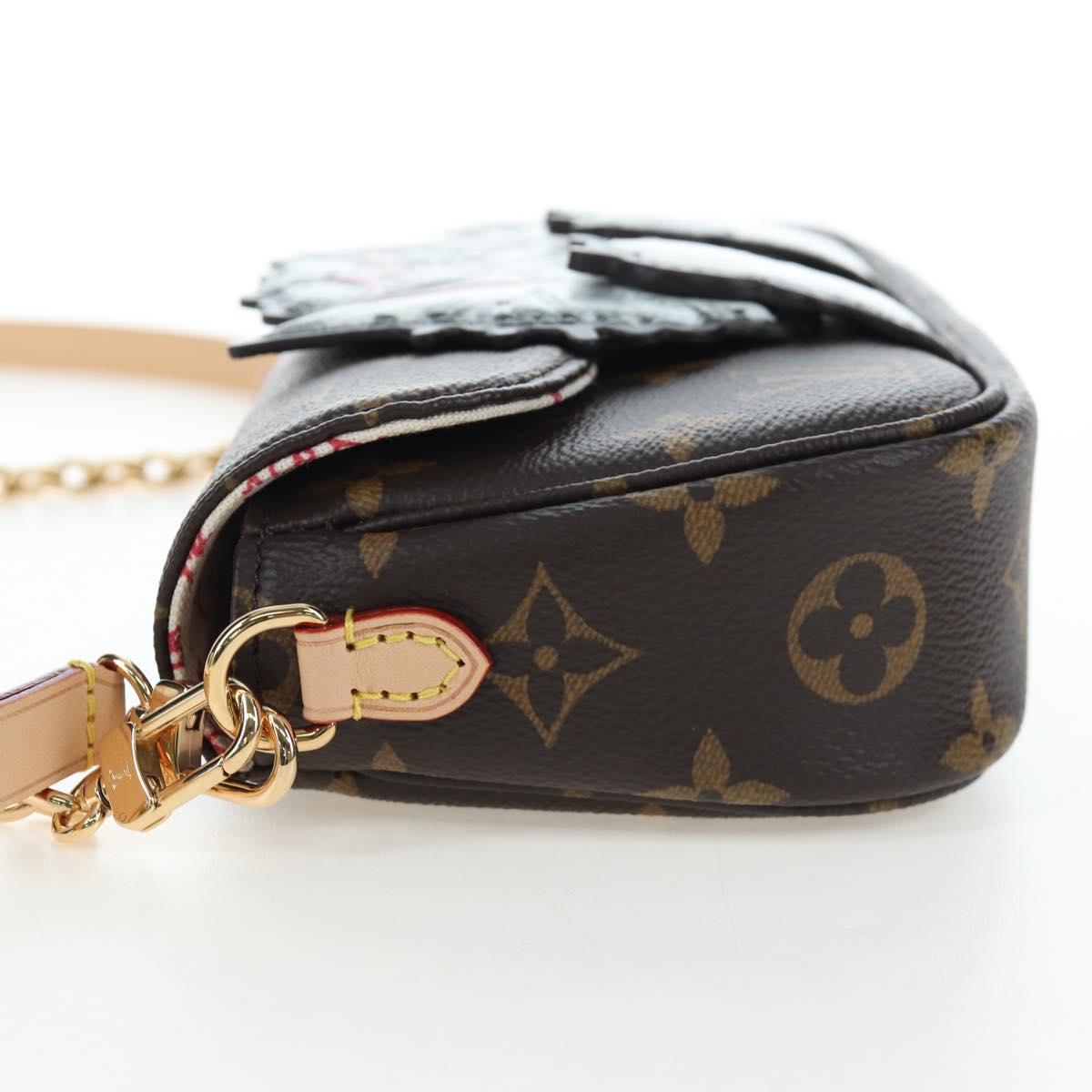 LOUIS VUITTON Monogram Wallet on Chain Ivy Shoulder Bag M15148 LV Auth 199104SM
