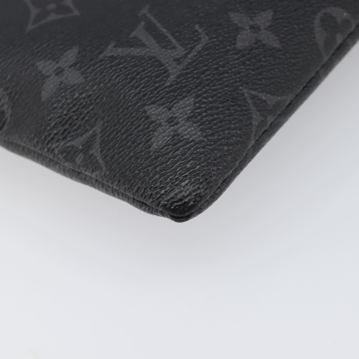 LOUIS VUITTON Monogram Eclipse Fragment iPhone Case M64449 LV Auth 199106V