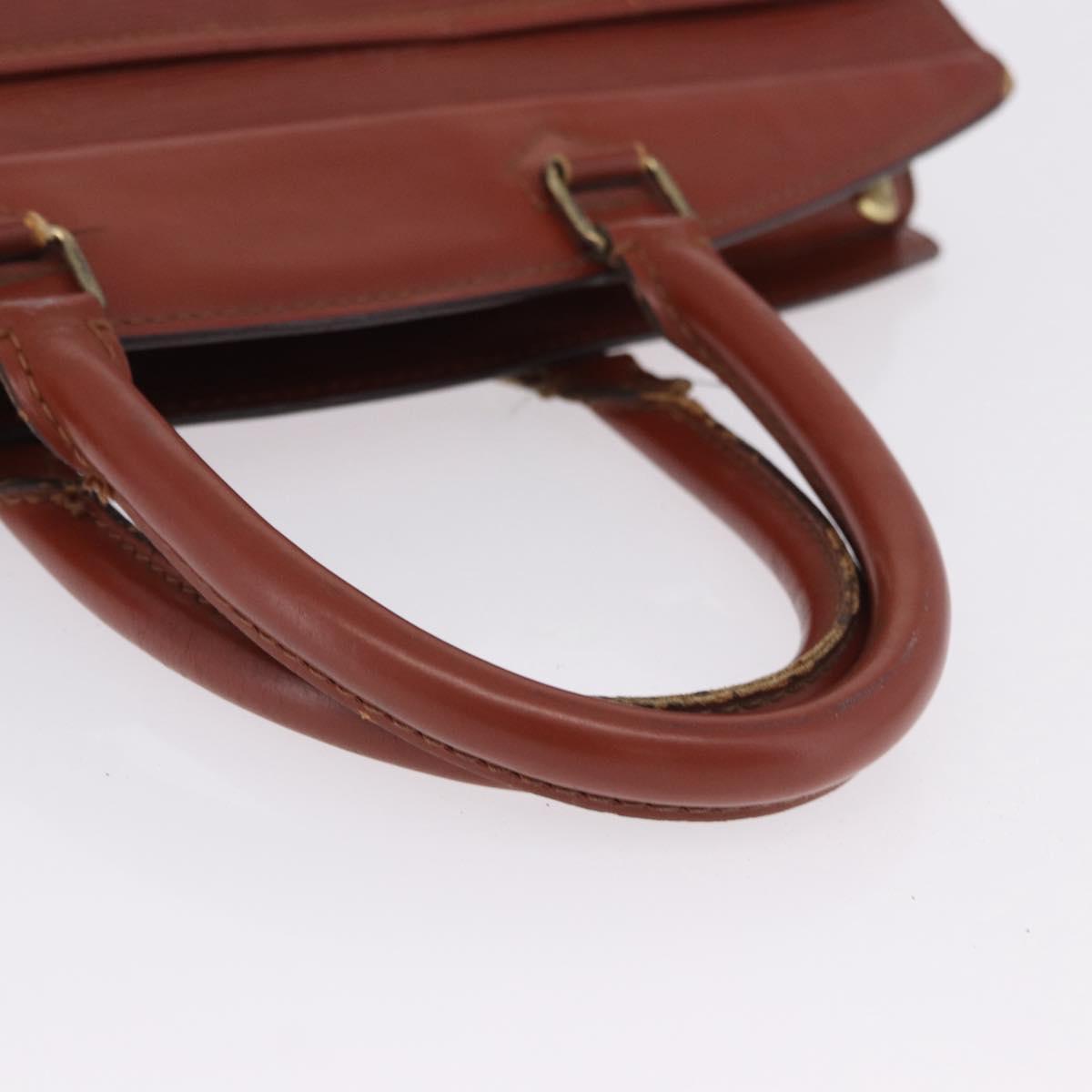 LOUIS VUITTON Epi Riviera Hand Bag Brown M48183 LV Auth 199108