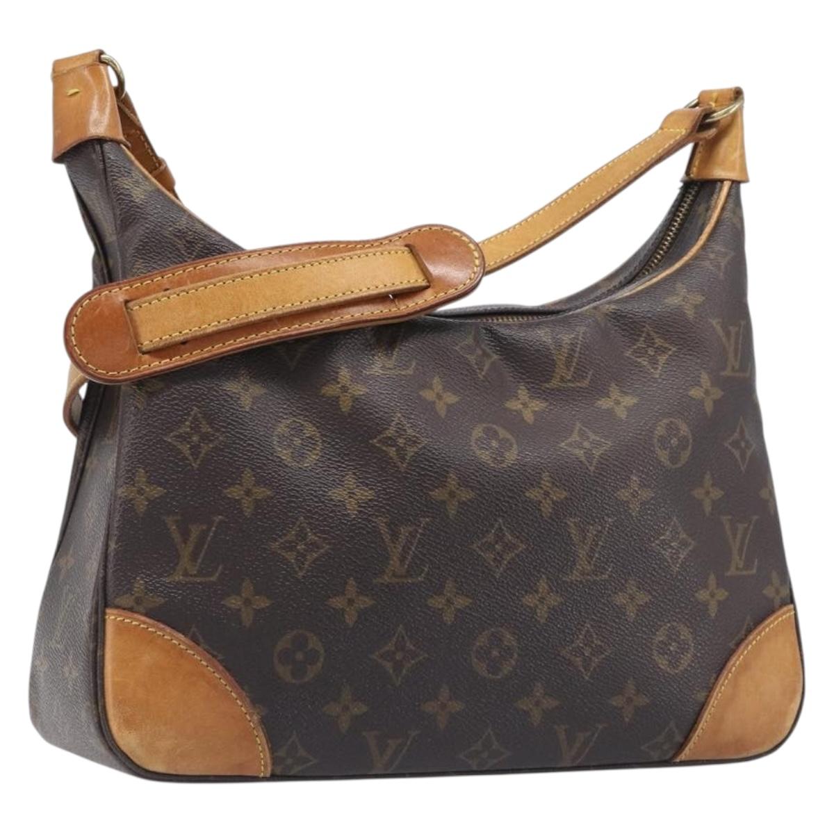 LOUIS VUITTON Monogram Boulogne 30 Shoulder Bag M51265 LV Auth 199114