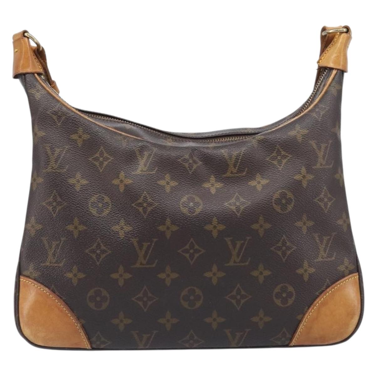 LOUIS VUITTON Monogram Boulogne 30 Shoulder Bag M51265 LV Auth 199114