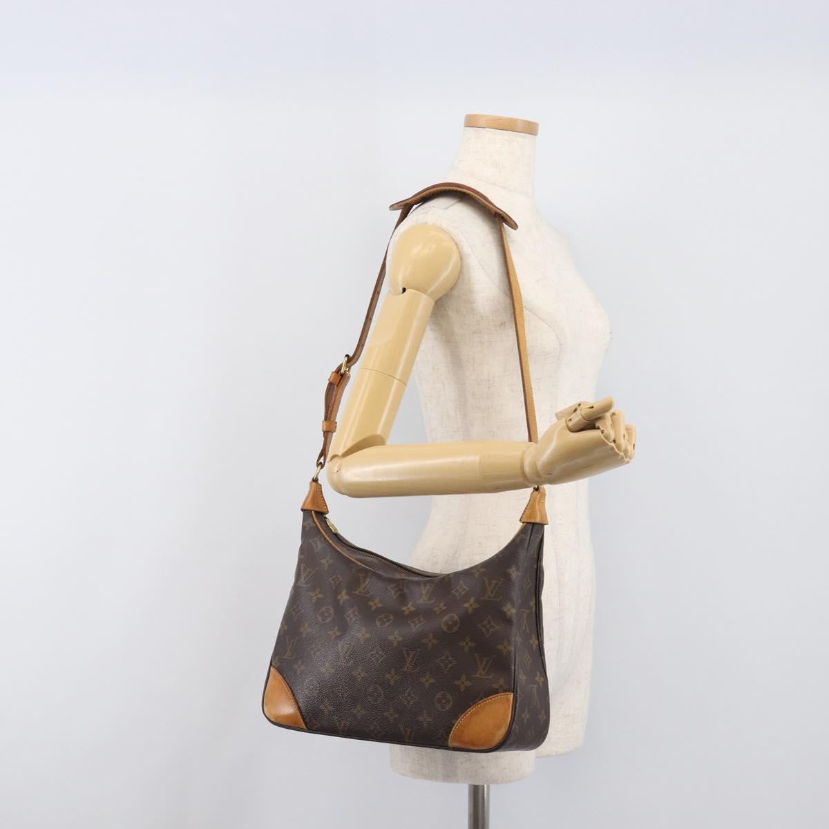 LOUIS VUITTON Monogram Boulogne 30 Shoulder Bag M51265 LV Auth 199114