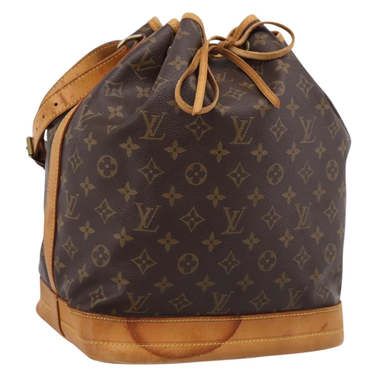 LOUIS VUITTON Monogram Noe Shoulder Bag M42224 LV Auth 199141