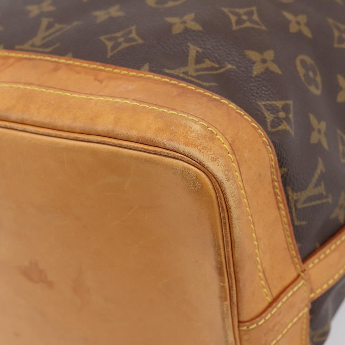 LOUIS VUITTON Monogram Noe Shoulder Bag M42224 LV Auth 199141