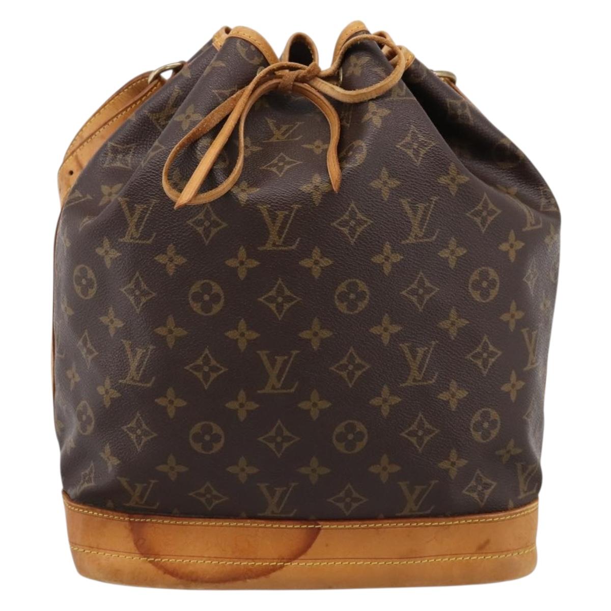 LOUIS VUITTON Monogram Noe Shoulder Bag M42224 LV Auth 199141