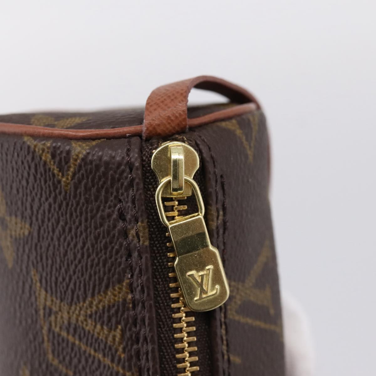 LOUIS VUITTON Monogram Papillon Pouch LV Auth 199143