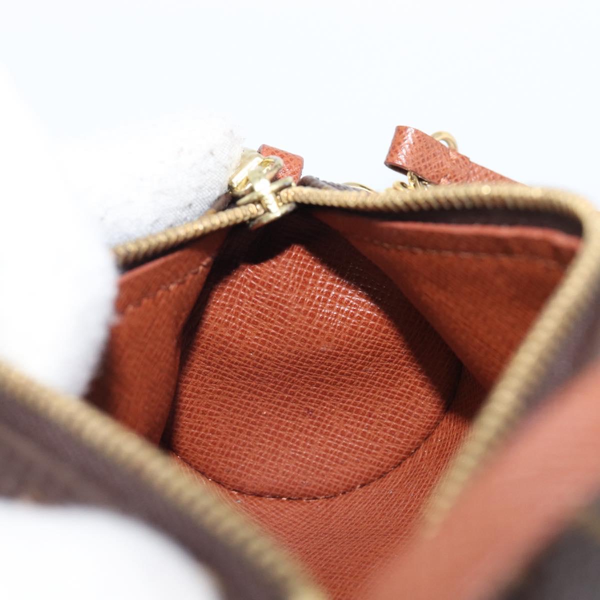 LOUIS VUITTON Monogram Papillon Pouch LV Auth 199149
