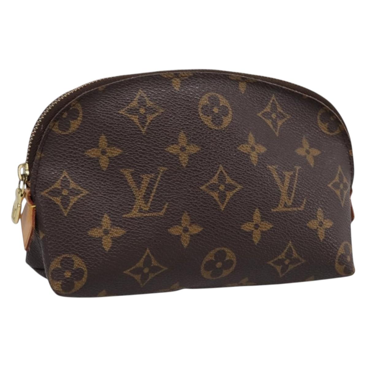 LOUIS VUITTON Monogram Pochette Cosmetic PM Pouch M43998 LV Auth 199152