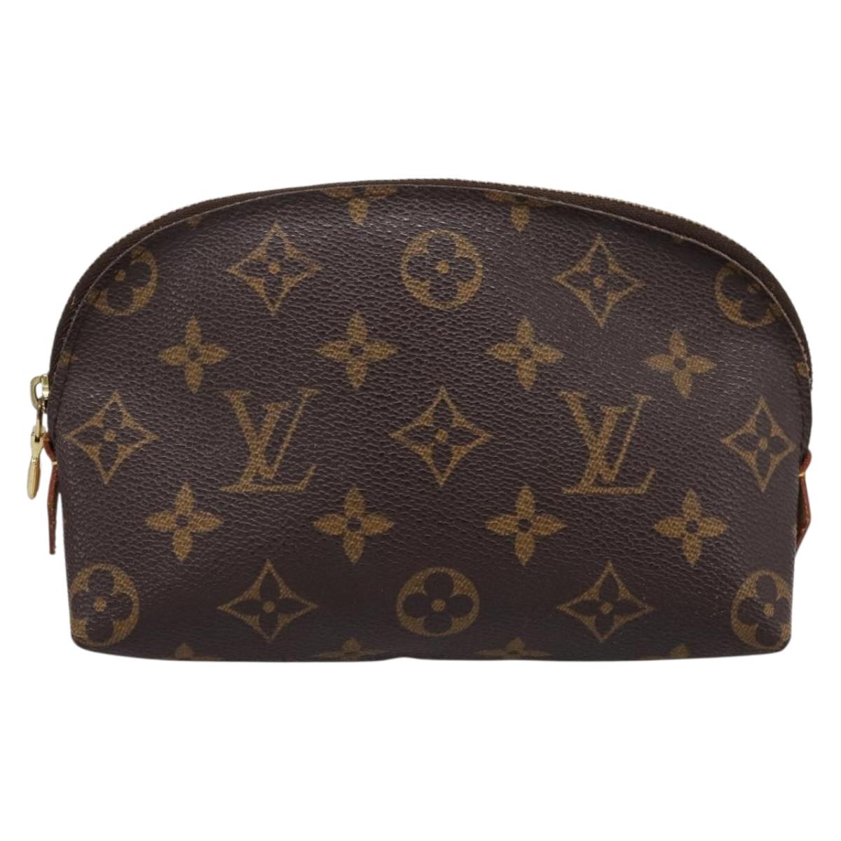 LOUIS VUITTON Monogram Pochette Cosmetic PM Pouch M43998 LV Auth 199152