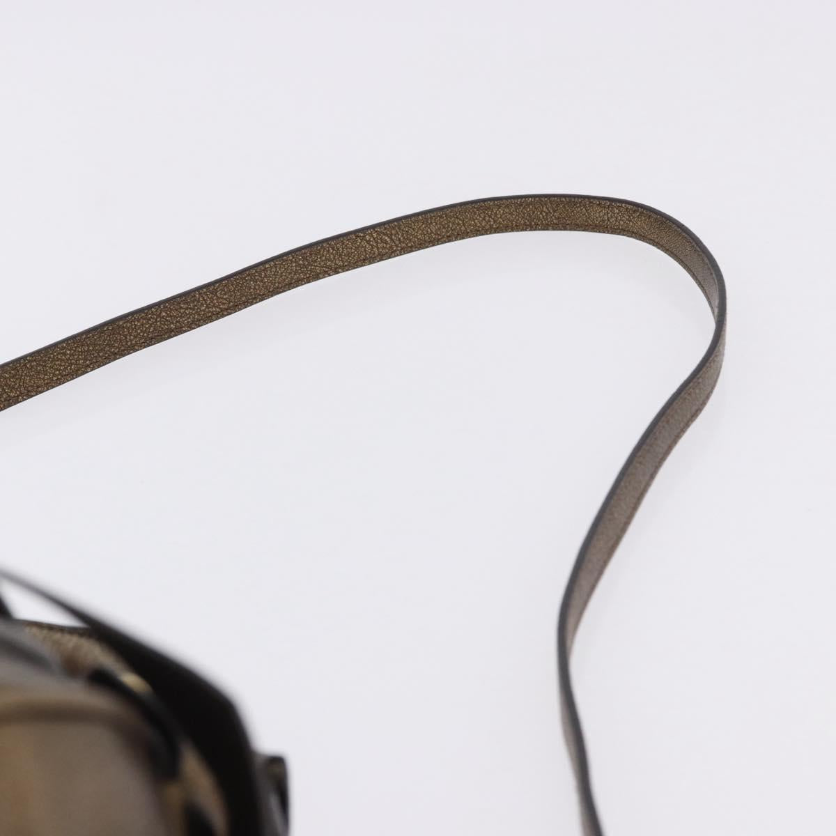 Miu Miu Hand Bag Vitellolux 2way Gold Auth 199156V