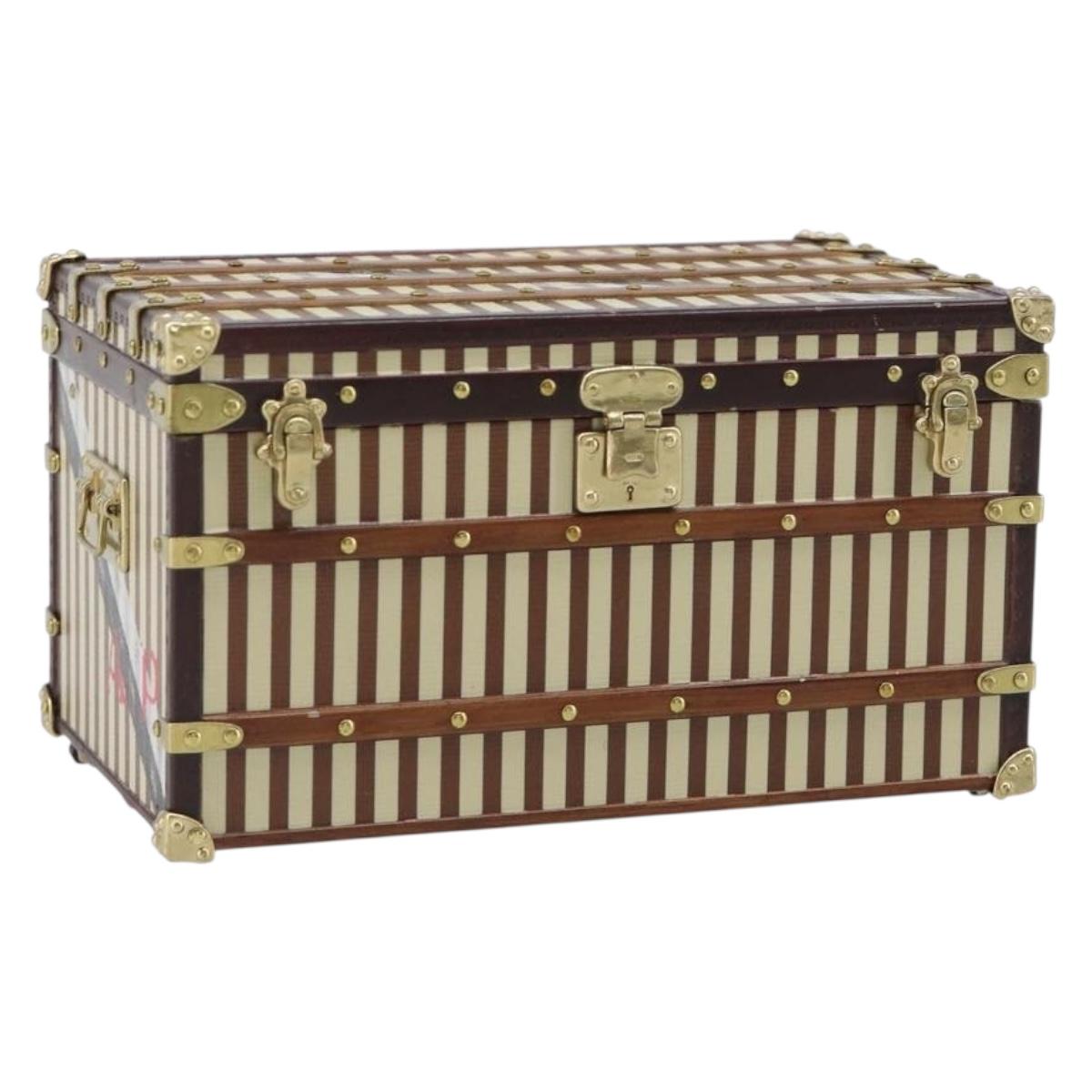 LOUIS VUITTON MALLE COURRIER 1888 Paper Weight Beige Brown M99729 Auth 199165V