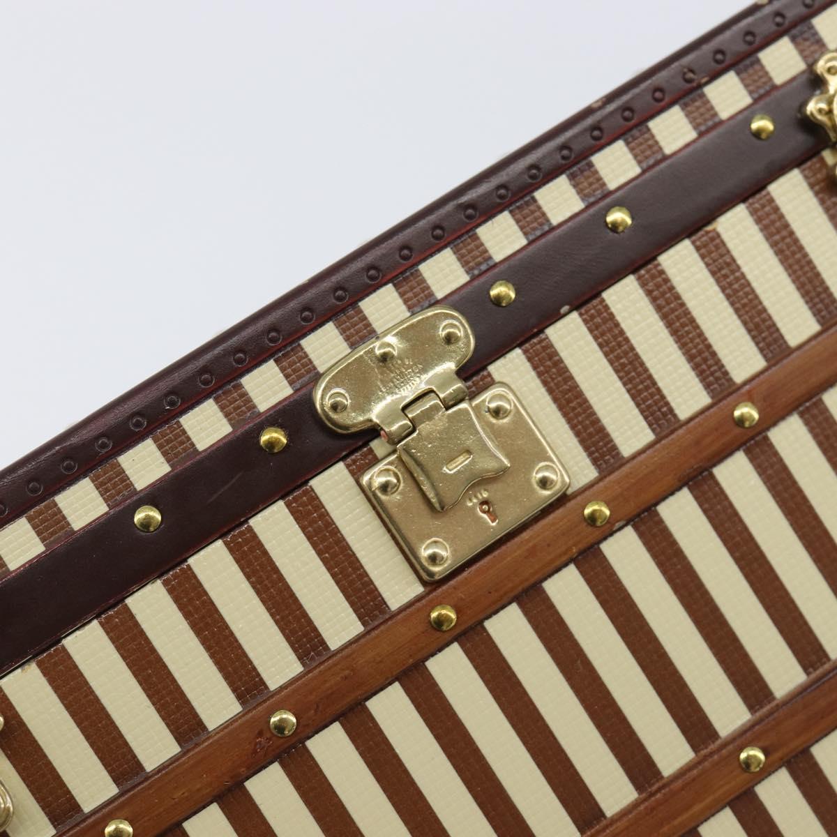 LOUIS VUITTON MALLE COURRIER 1888 Paper Weight Beige Brown M99729 Auth 199165V
