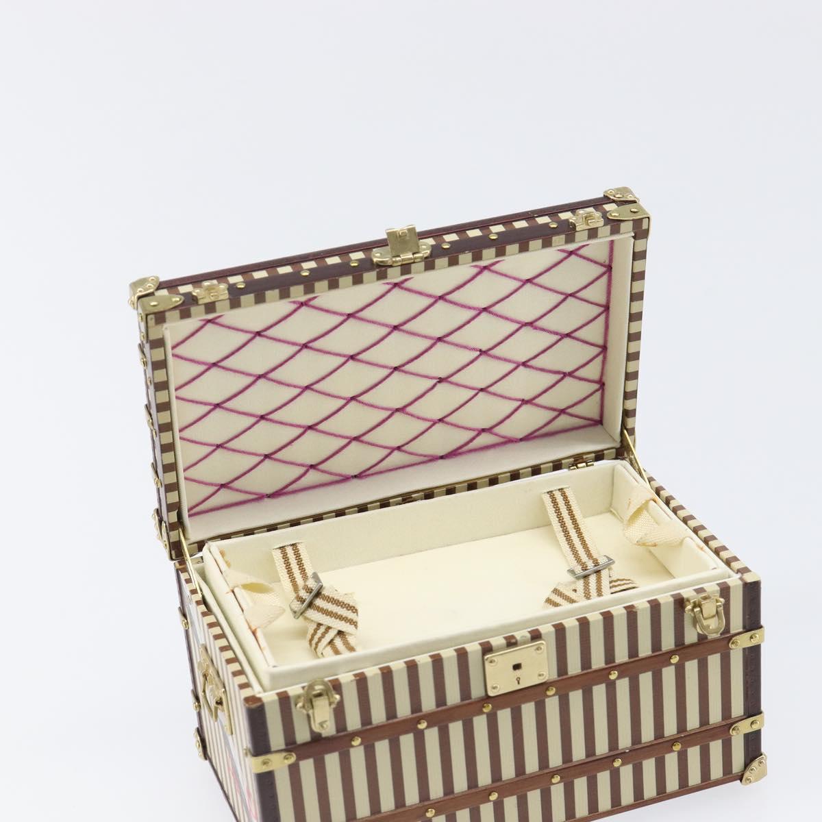 LOUIS VUITTON MALLE COURRIER 1888 Paper Weight Beige Brown M99729 Auth 199165V