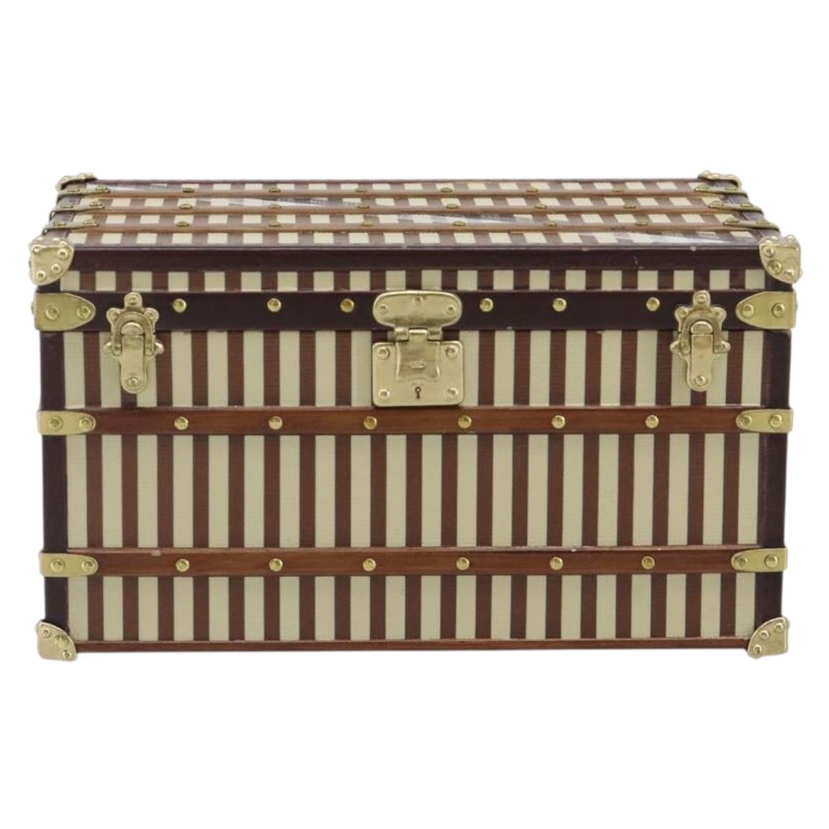 LOUIS VUITTON MALLE COURRIER 1888 Paper Weight Beige Brown M99729 Auth 199165V