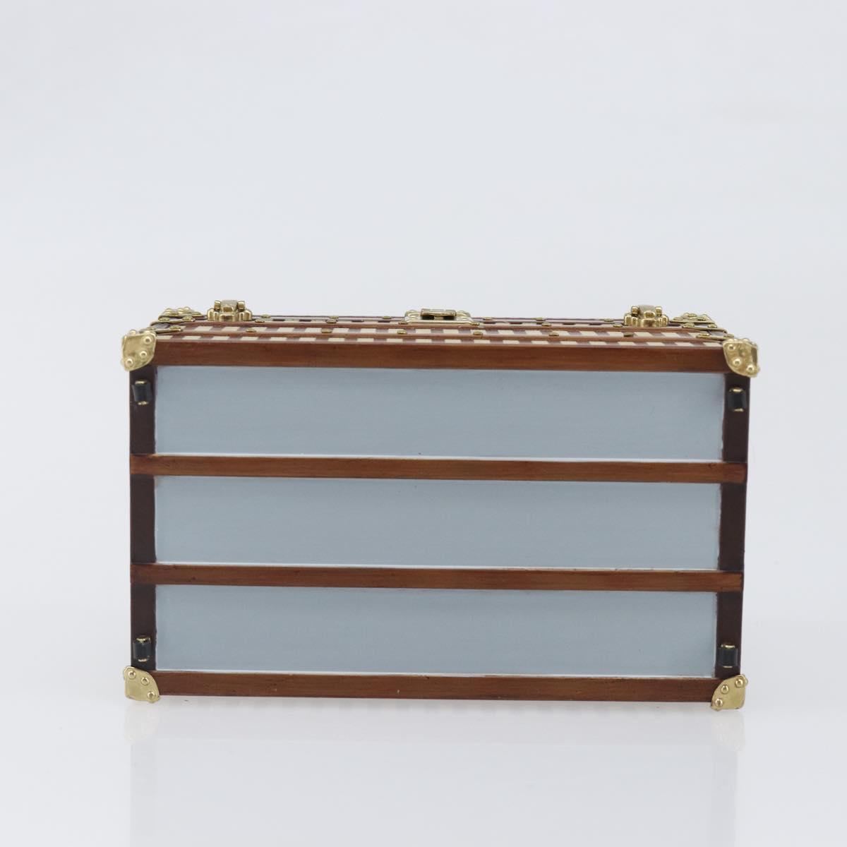 LOUIS VUITTON MALLE COURRIER 1888 Paper Weight Beige Brown M99729 Auth 199165V