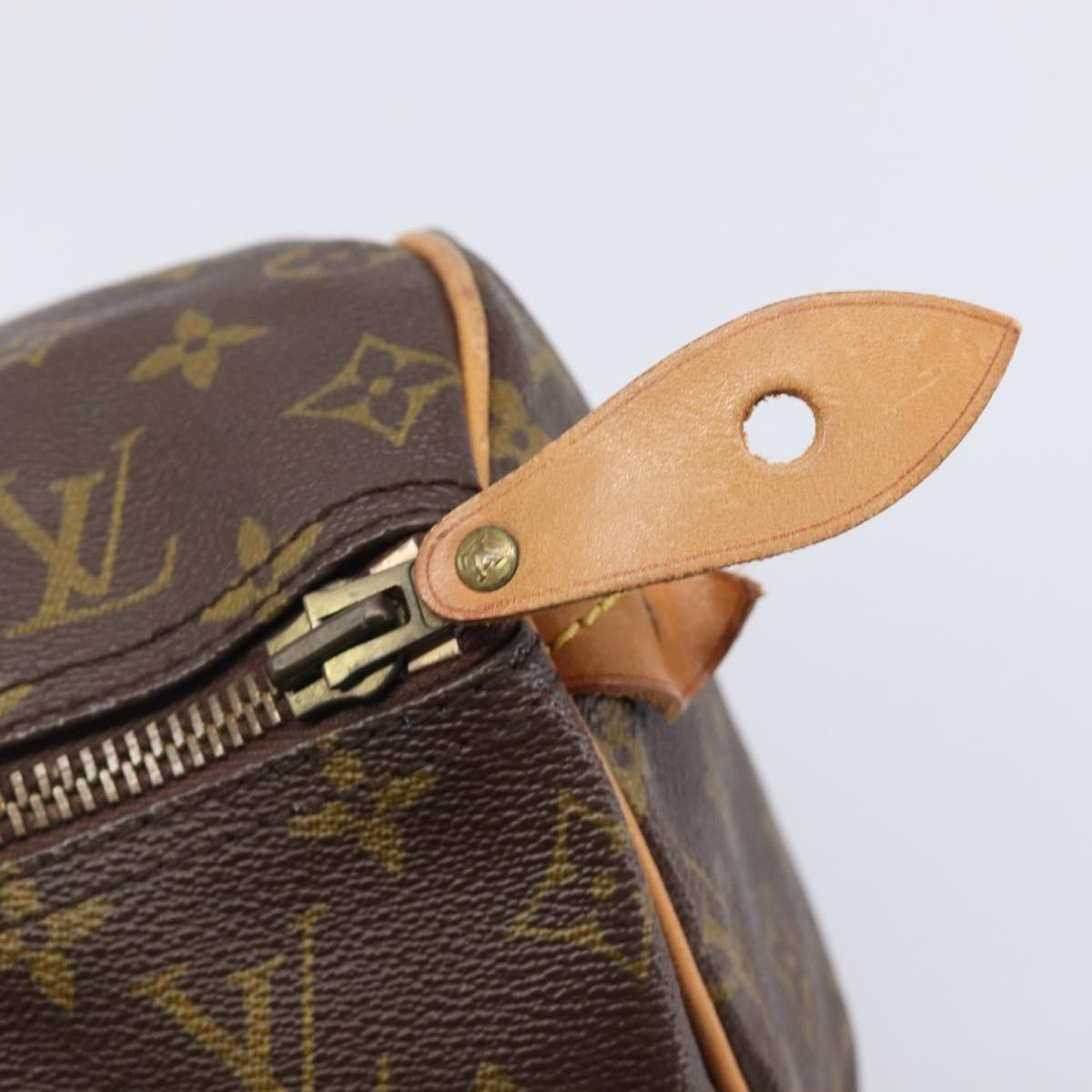 LOUIS VUITTON Monogram Speedy 40 Hand Bag M41522 LV Auth 199186