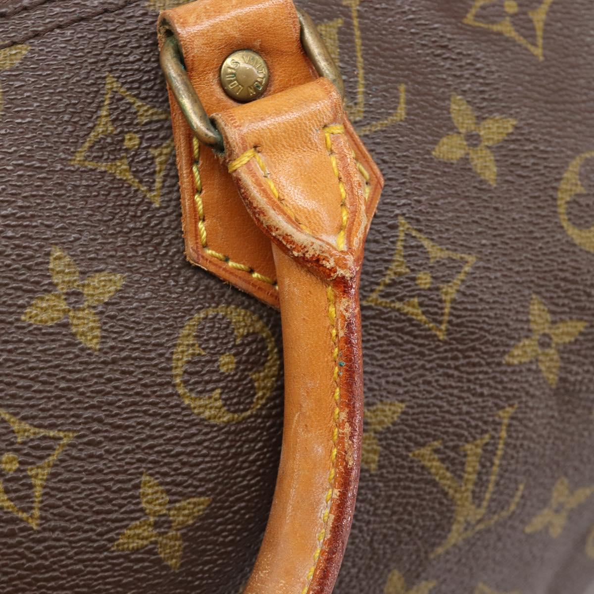LOUIS VUITTON Monogram Speedy 40 Hand Bag M41522 LV Auth 199186