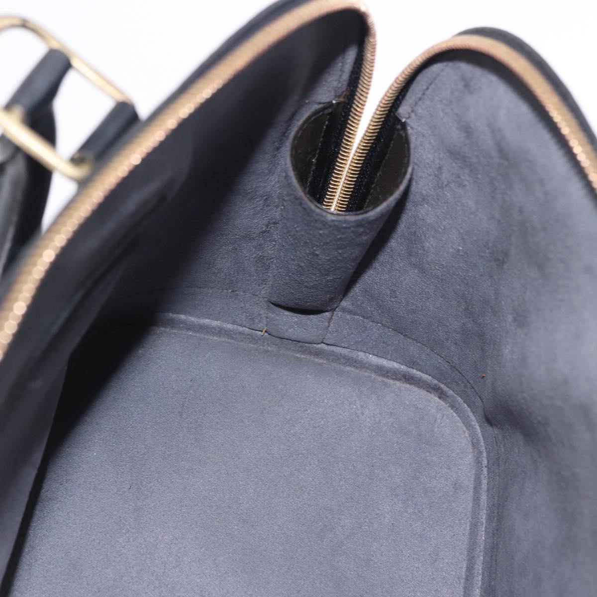 LOUIS VUITTON Epi Alma Hand Bag Noir Black M52142 LV Auth 199187V