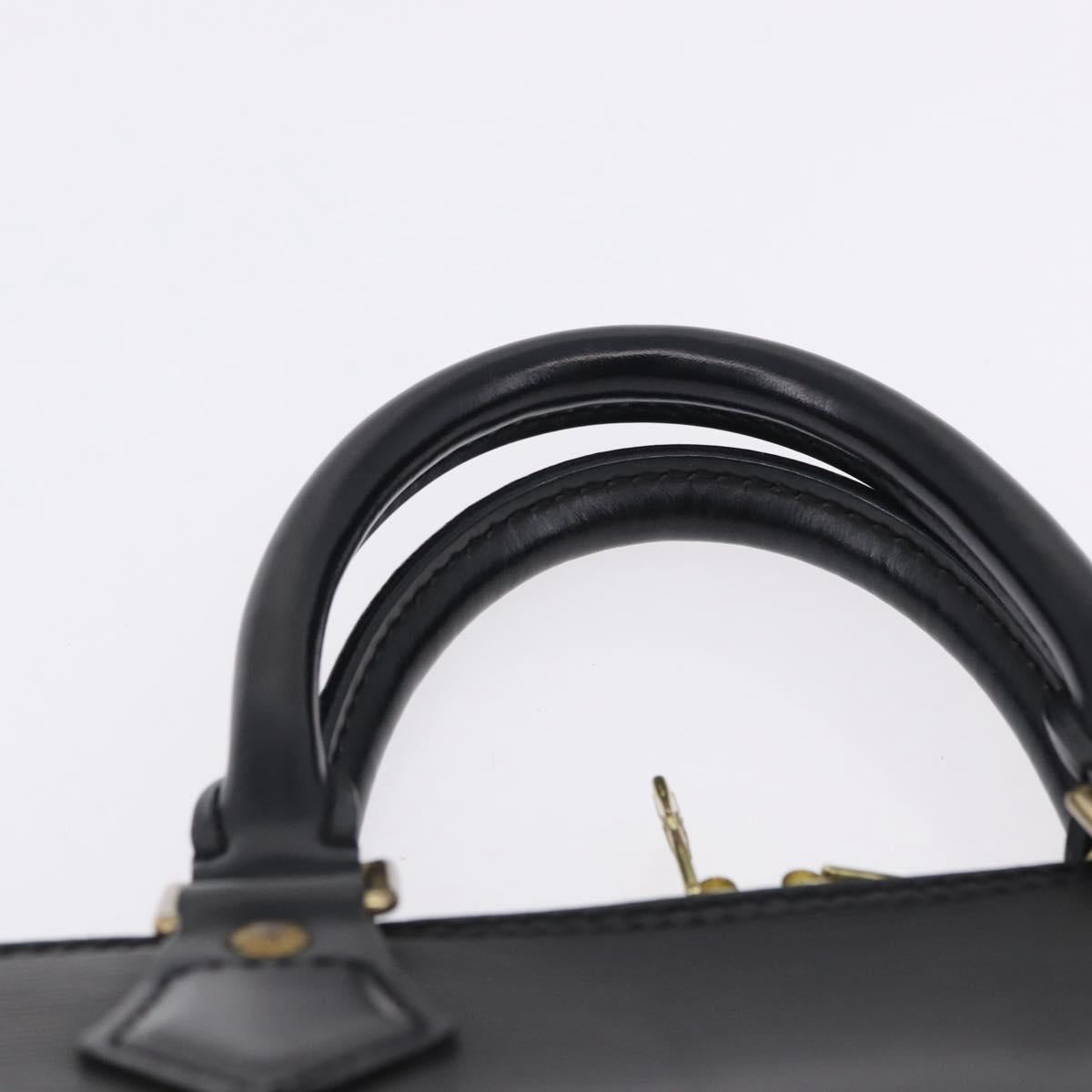LOUIS VUITTON Epi Alma Hand Bag Noir Black M52142 LV Auth 199187V