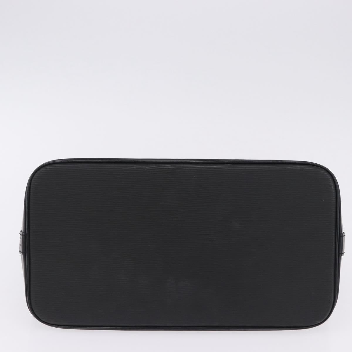 LOUIS VUITTON Epi Alma Hand Bag Noir Black M52142 LV Auth 199187V