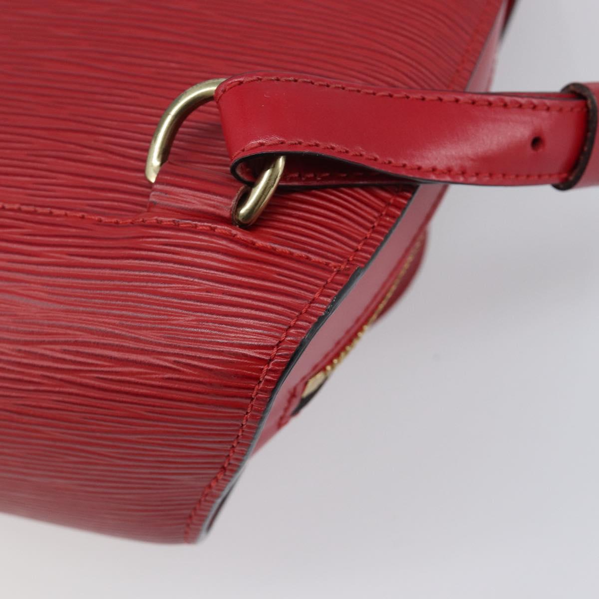 LOUIS VUITTON Epi Mabillon Backpack Castilian Red M52237 LV Auth 199196A