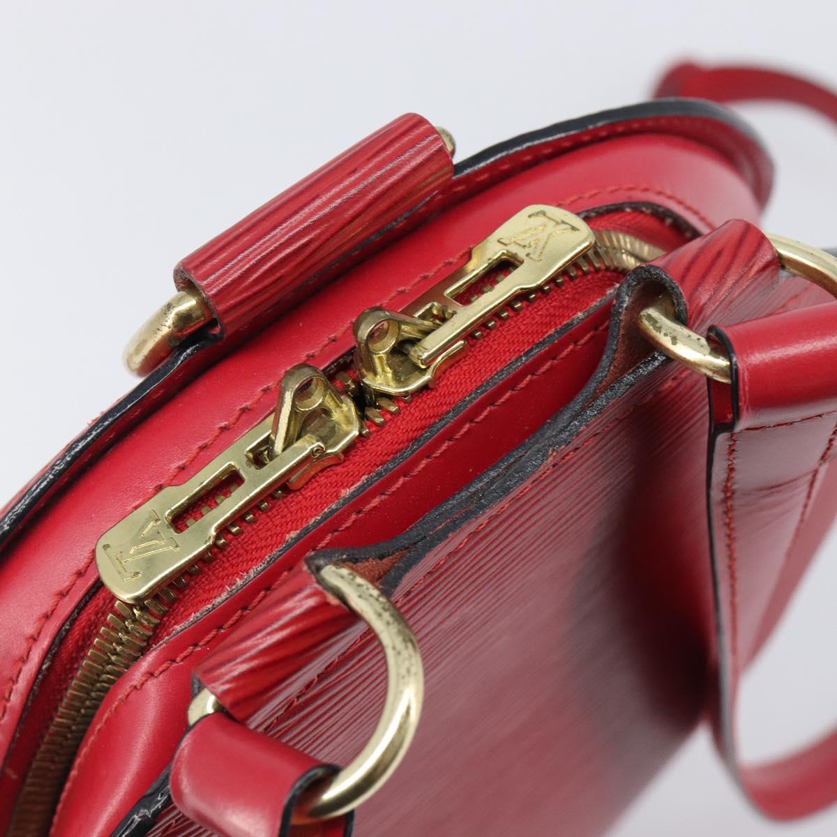 LOUIS VUITTON Epi Mabillon Backpack Castilian Red M52237 LV Auth 199196A