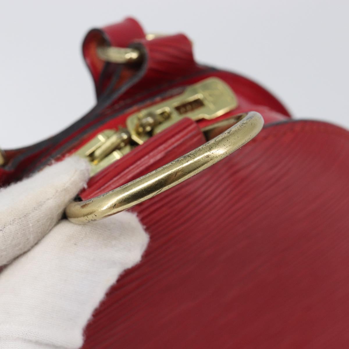 LOUIS VUITTON Epi Mabillon Backpack Castilian Red M52237 LV Auth 199196A
