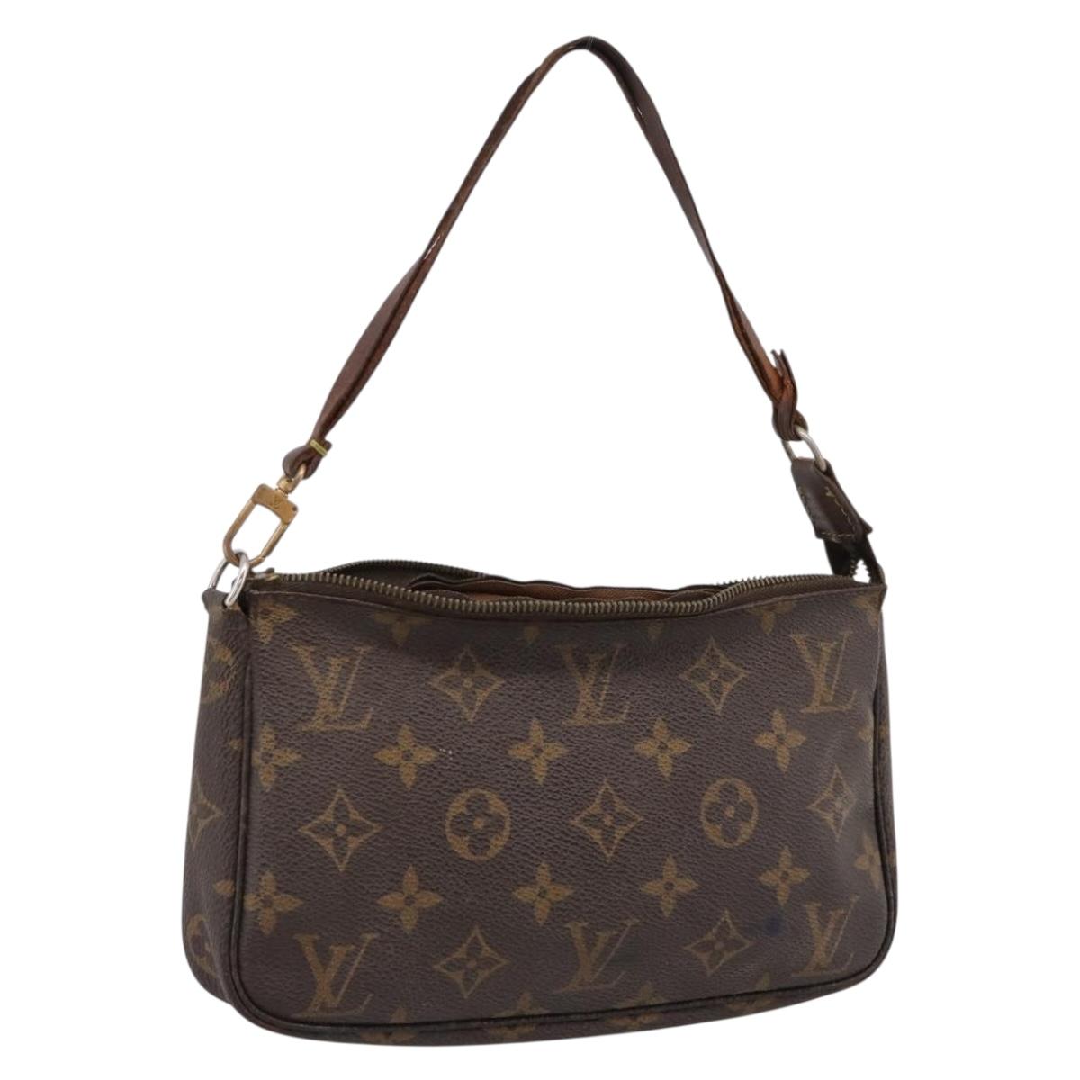 LOUIS VUITTON Monogram Pochette Accessoires Pouch M51980 LV Auth 199231