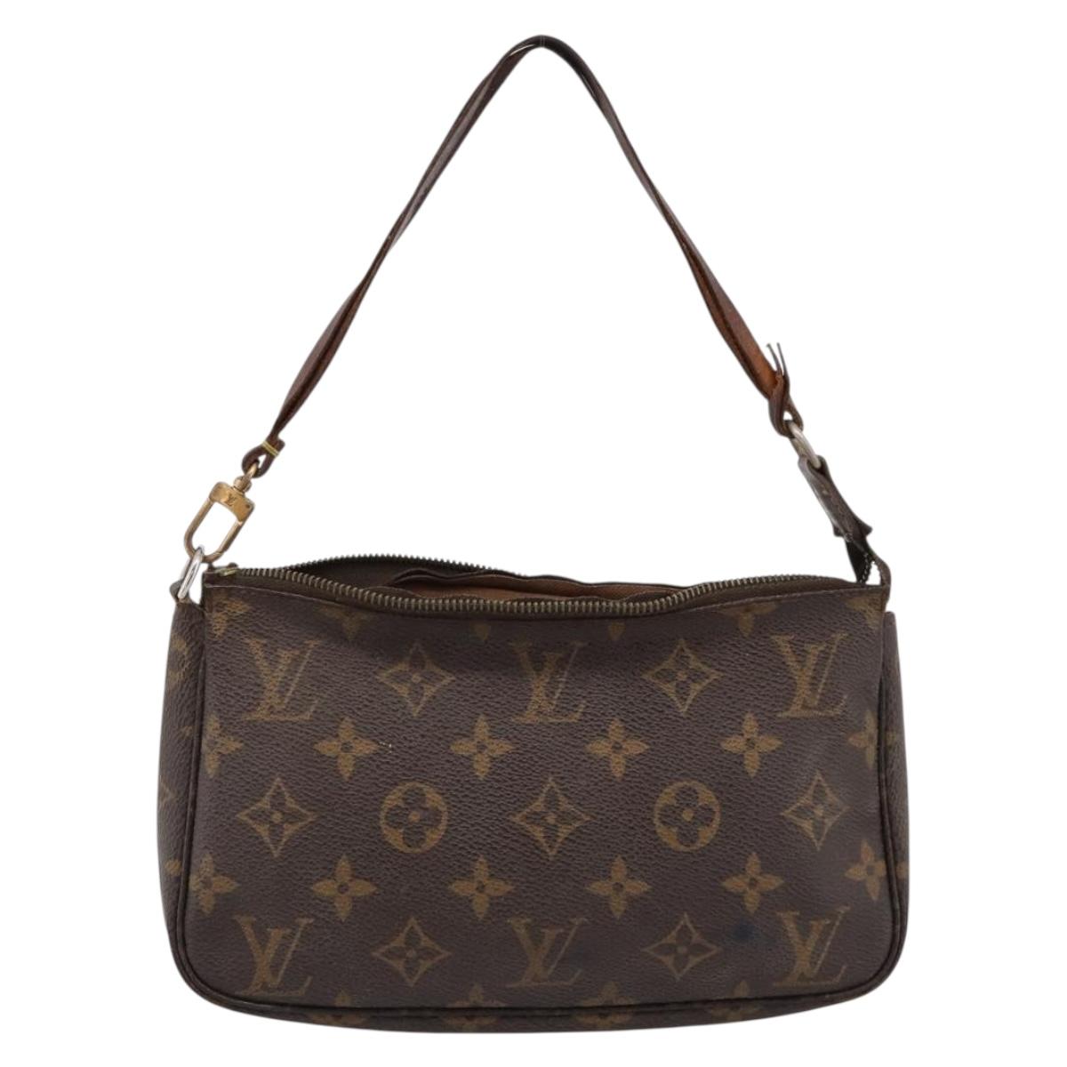 LOUIS VUITTON Monogram Pochette Accessoires Pouch M51980 LV Auth 199231