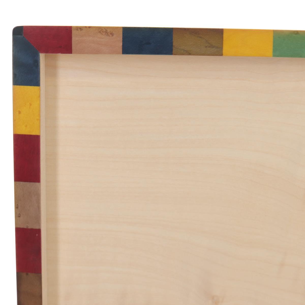 HERMES Interior Box Object Wood Multicolor Auth 199307SM