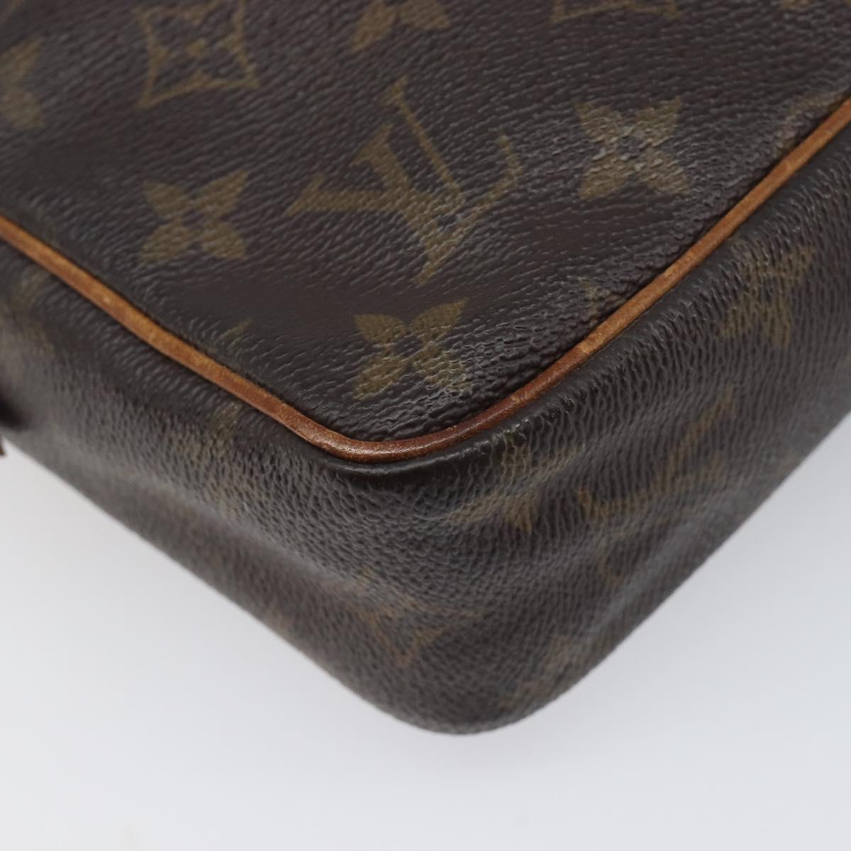 LOUIS VUITTON Monogram Compiegne 23 Clutch Bag M51847 LV Auth 199330