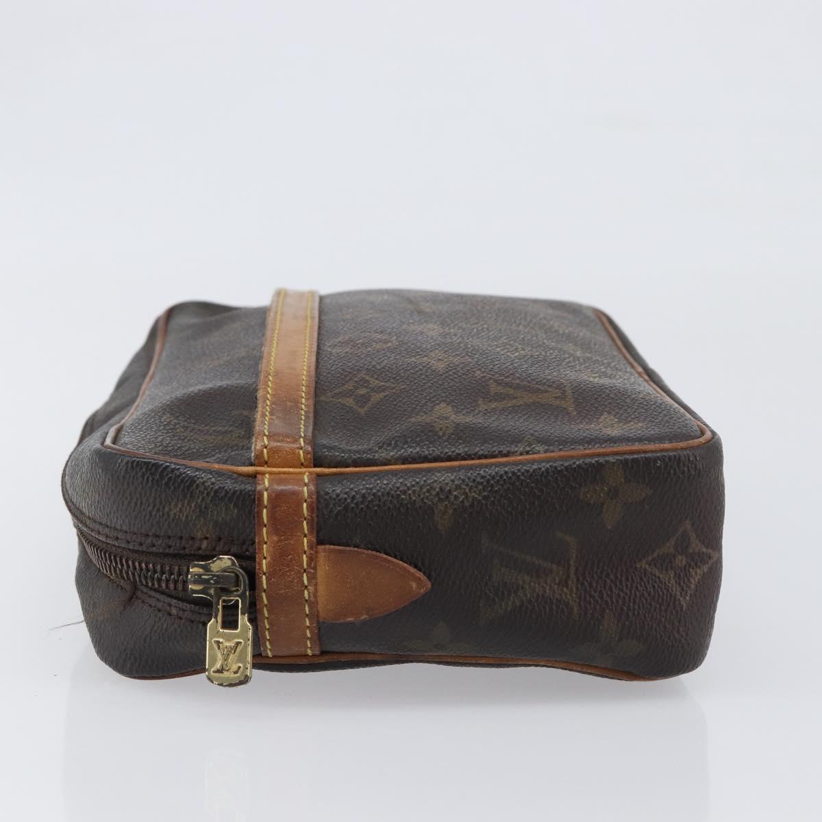 LOUIS VUITTON Monogram Compiegne 23 Clutch Bag M51847 LV Auth 199330