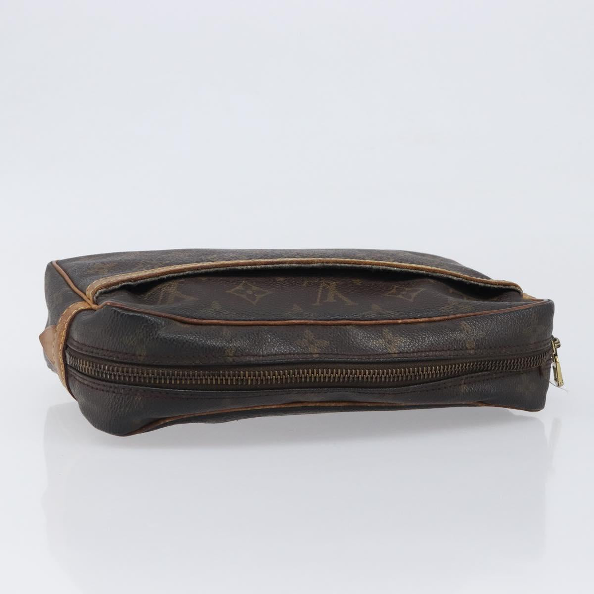 LOUIS VUITTON Monogram Compiegne 23 Clutch Bag M51847 LV Auth 199330