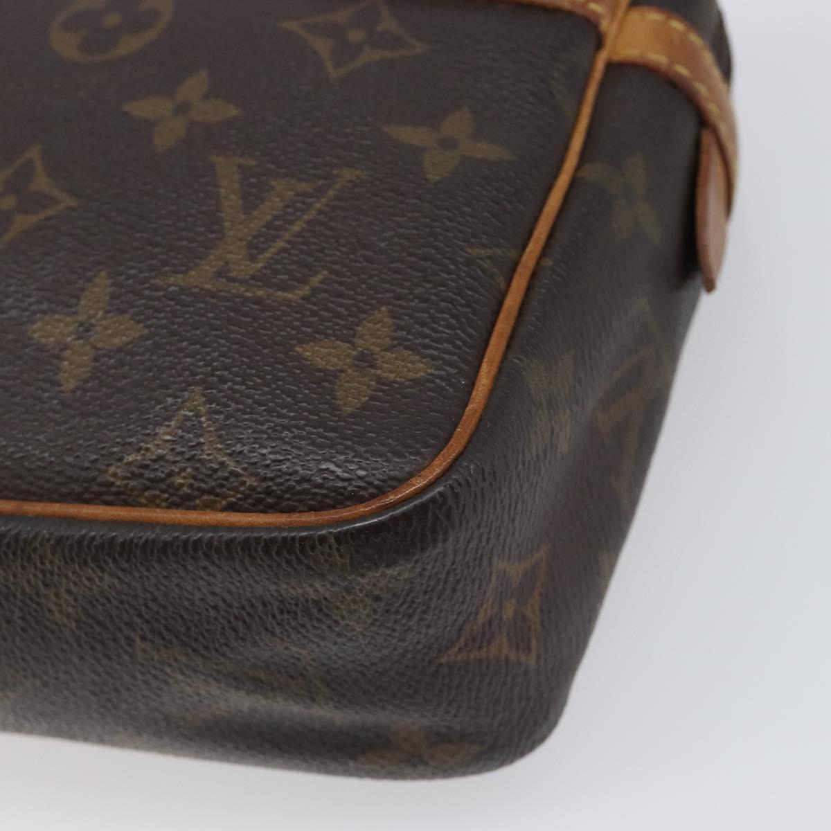 LOUIS VUITTON Monogram Compiegne 23 Clutch Bag M51847 LV Auth 199330
