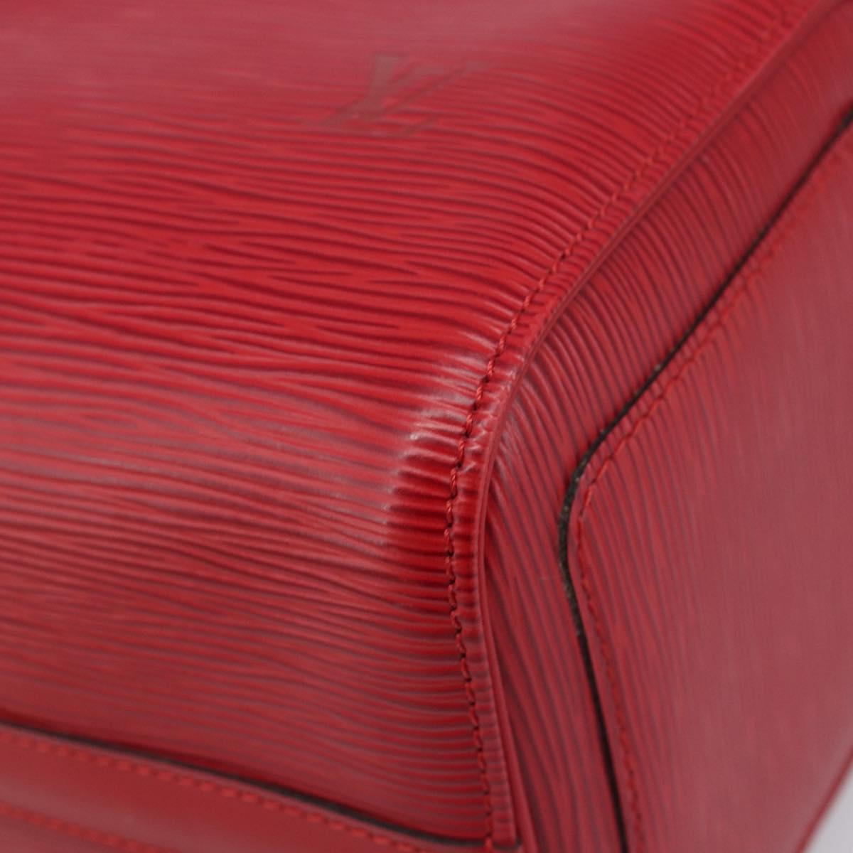 LOUIS VUITTON Epi Speedy 25 Hand Bag Castilian Red M43017 LV Auth 199331V